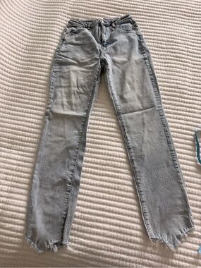 Oh Polly Light Straight-Leg Jeans